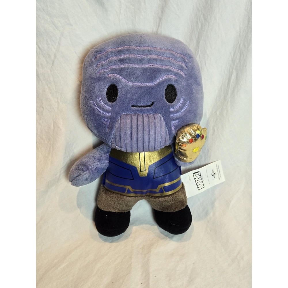 Plush MCU Marvel Thanos Universal Studios Stuffed Figure 9" Tall‎